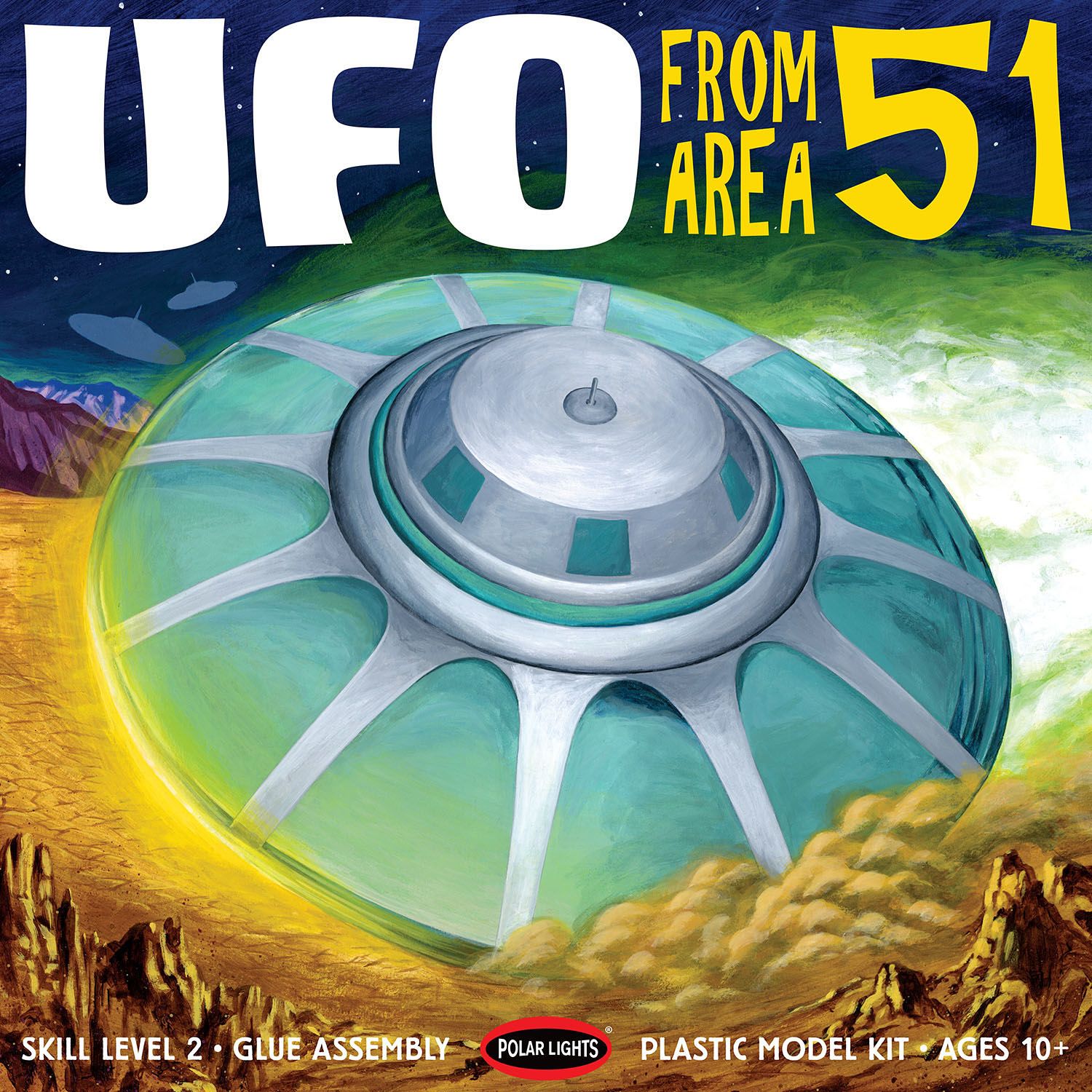 ポーラライツ 1/48 エリア51 UFO