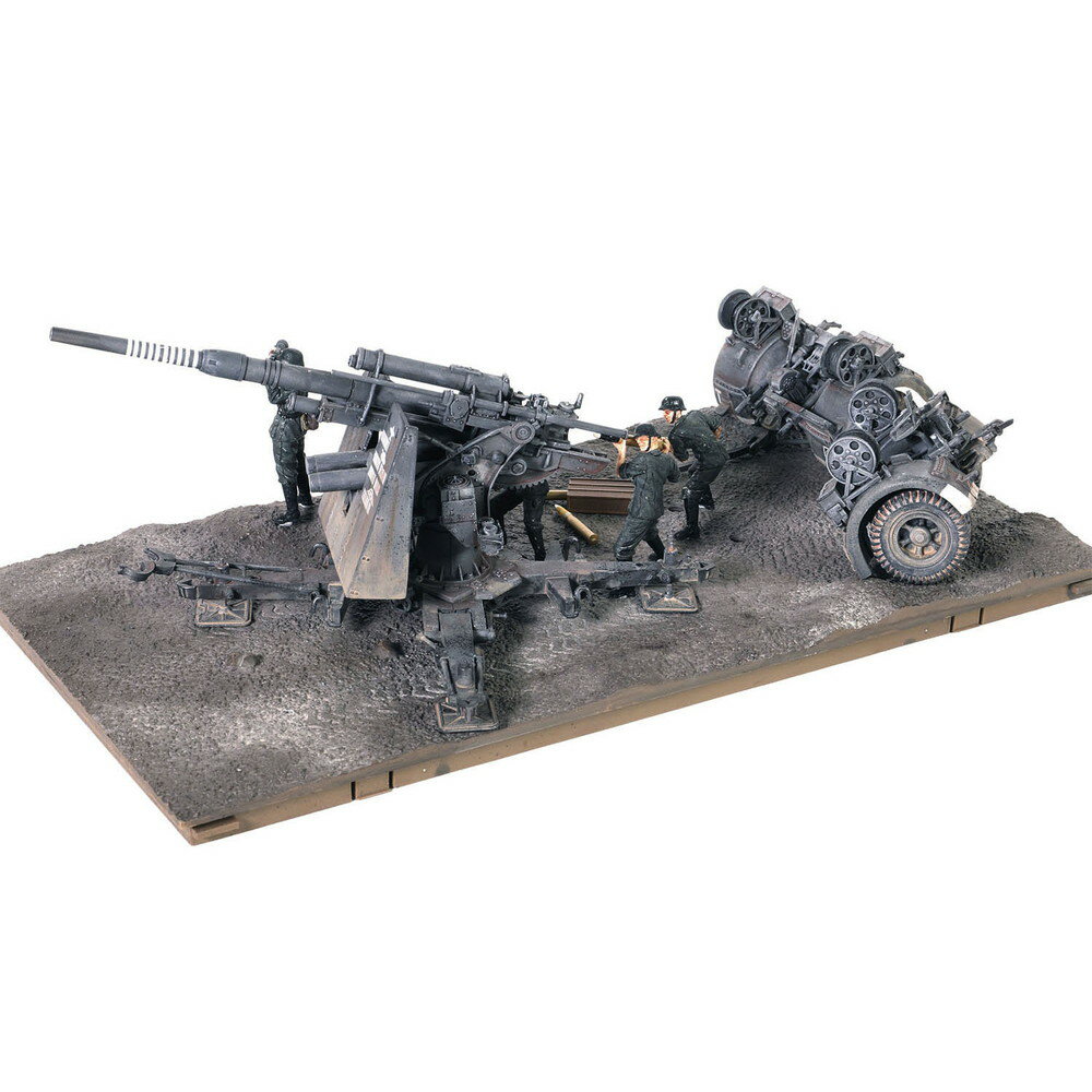 WW.II ドイツ軍 88mm 高射砲 Flak37 スーパーディテール