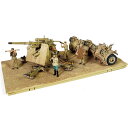 ウォルターソンズ 1/32 WW.II ドイツ軍 クルップ Flak 36 1942年6月 エル・アラメインの戦い 完成品 WS55726 その1