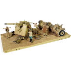 ウォルターソンズ 1/32 WW.II ドイツ軍 クルップ Flak 36 1942年6月 エル・アラメインの戦い 完成品 WS55726