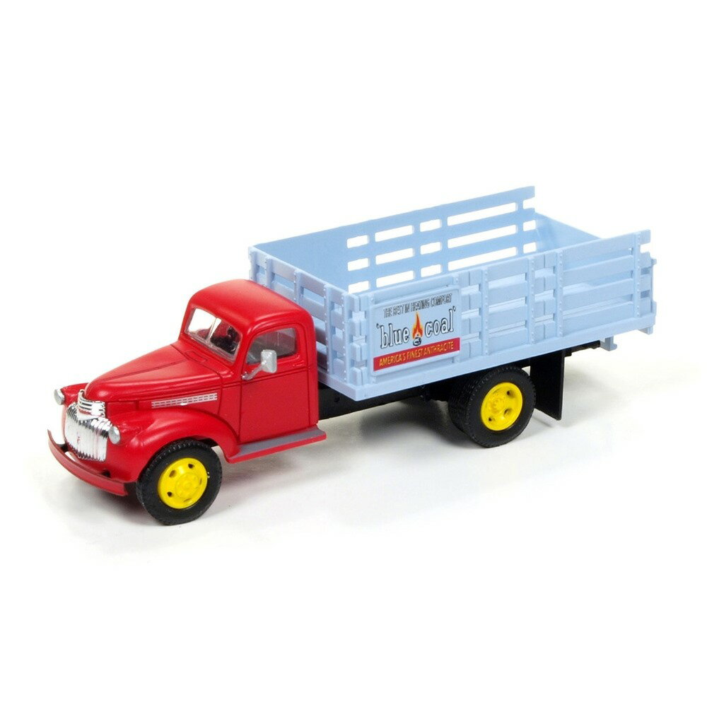 クラシック・メタル・ワークス 1/87(HOスケール) 1941 シボレー ステイクベッド・トラック(ブルー・コール) CMW30483