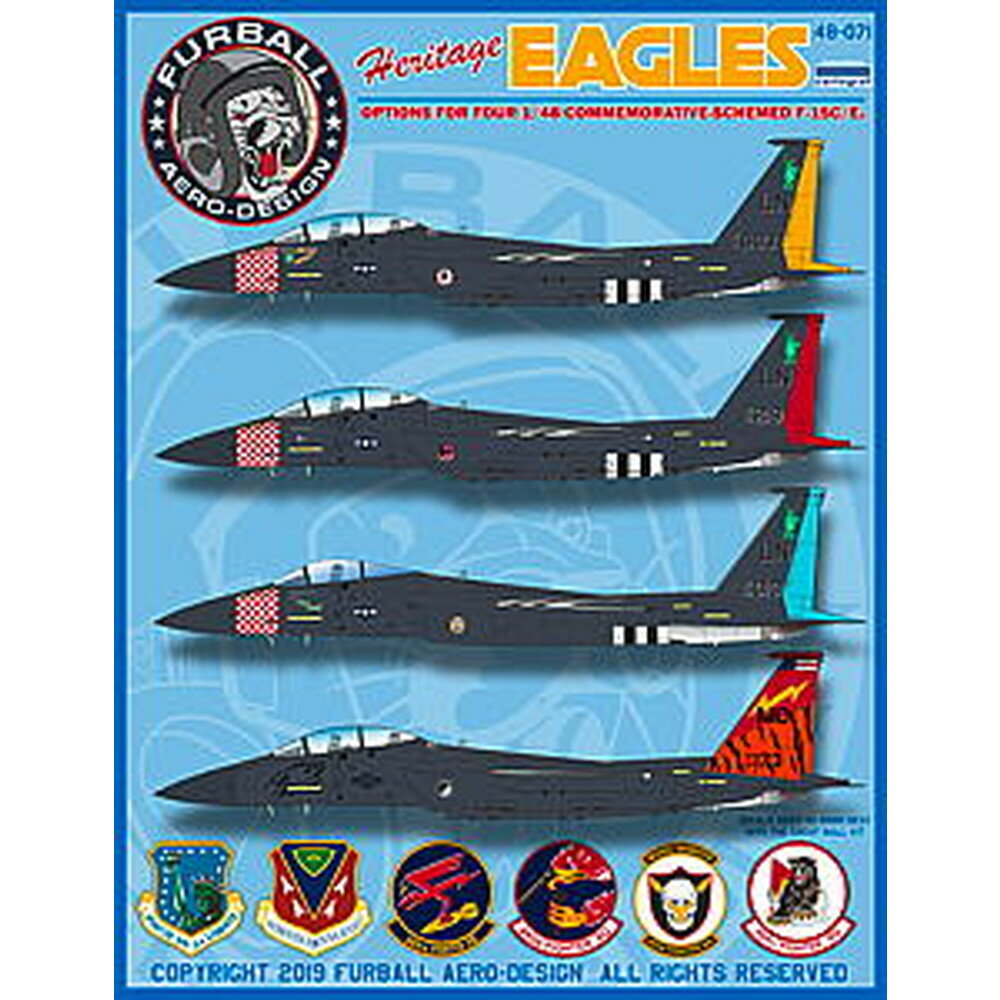 t@[{[GAfUC 1/48 AJR F-15C/E we[WEC[OX FAD48-071