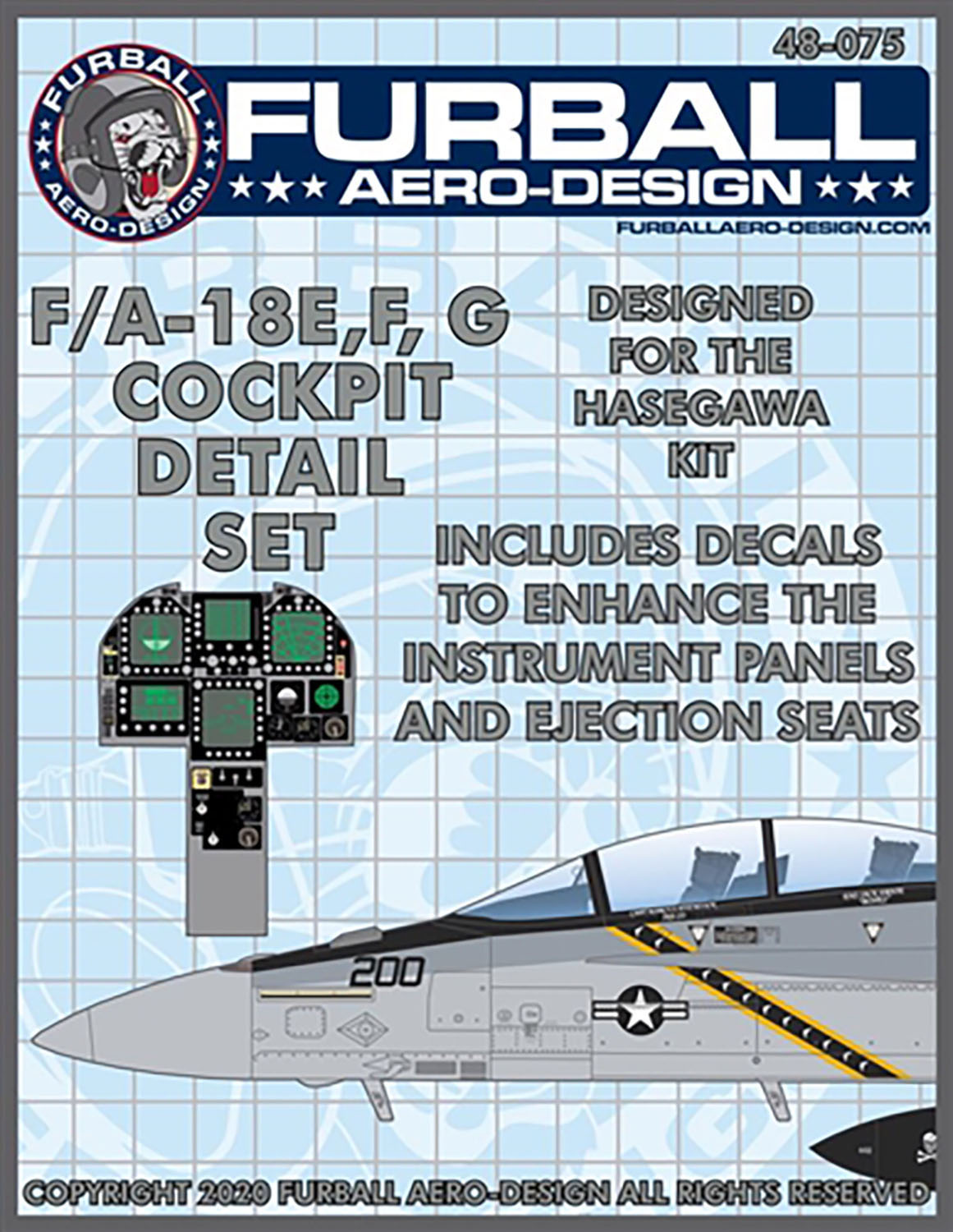 t@[{[ 1/48 AJCR F-18EEFEGRNsbgfBe[Zbg FAD48-075