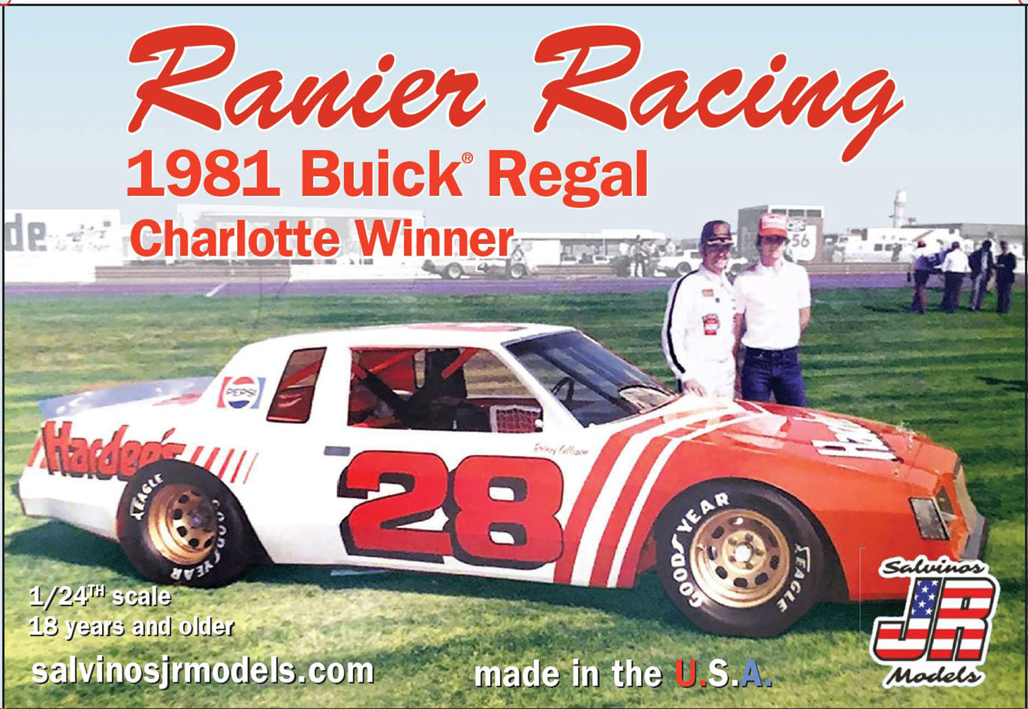 サルビノスJRモデルズ 1/24 NASCAR 1981 シャーロット ウィナー ビュイック リーガル ＃28 ボビー アリソン RRB1981C