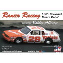 サルビノスJRモデルズ 1/24 NASCAR 1981 ラニエ・レーシング シボレー・モンテカルロ #28 ボビー・アリソン プラモデル RRMC1981C
