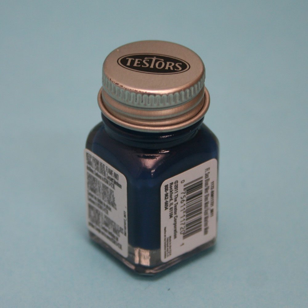 クリエイトエフェクツ エナメル塗料 フラットシーブルー CF1172