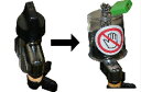 ガスの元栓（もとせん）用鍵ロックガス栓（せん）さわれま栓（せん）南京錠セット