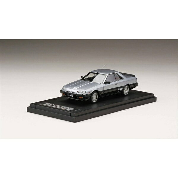 1/43 ニッサン スカイライン 2000 RS-X ターボ C KDR30 シルバー/ブラック 完成品ミニカー PM43118SK