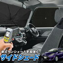 【5/1限定!最大全額3,800円引】 サイドサンシェード カーテン 車 フロント 傘 に最適 サイド サンシェード! アクア NHP 10系 傘式 傘型 ロー...