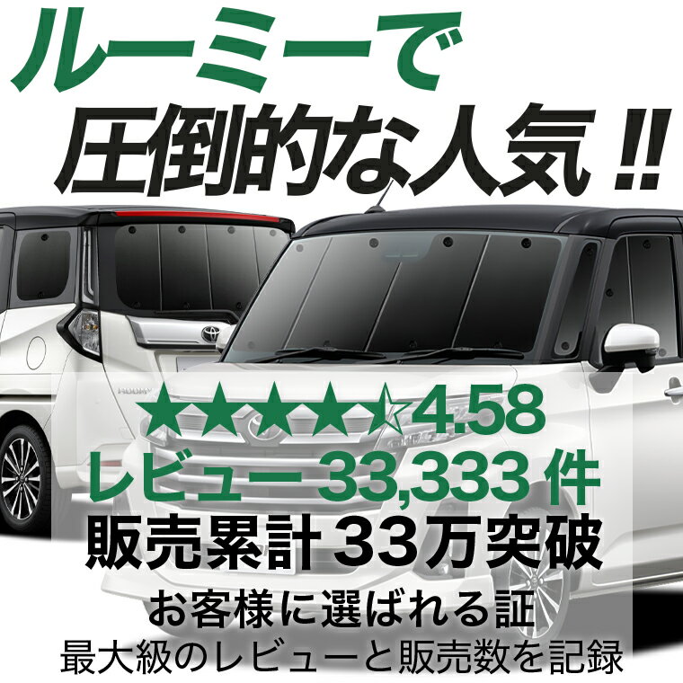 【スーパーSALE&ワンダフルデー】 ルーミー M900A/M910A系 対応 サンシェード カーテン 車中泊 グッズ フルセット M900A M910A 車用カーテン カーシェード サイド カーテン セット フロント カーテン セット 日除け 専用 Lot No.01 3