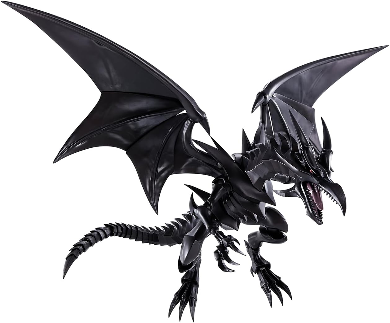 S.H.モンスターアーツ 遊☆戯☆王デュエルモンスターズ 真紅眼の黒竜 約220mm PVC ABS製 塗装済み可動フィギュア