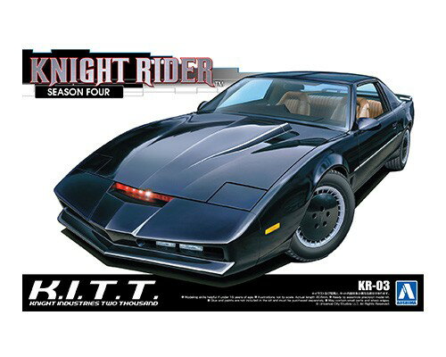 アオシマ KR-03 ムービーメカ 1/24 ナイトライダー ナイト 2000 K.I.T.T. シーズンIV プラモデル 模型 6377