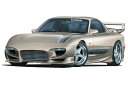 アオシマ ザ・チューンドカー 77 1/24 VeilSide コンバットモデル FD3S RX-7 '91(マツダ) プラモデル 模型 6575