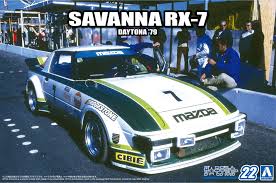 アオシマ ザ・モデルカーNo.22 1/24 マツダ SA22C RX-7 デイトナ '79 プラモデル 模型 6103