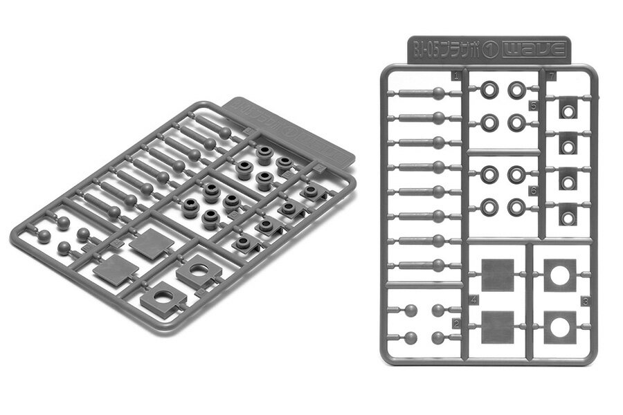 WAVE ウェーブ OP413 BJ-05 プラサポ1(ボ-ルジョイント5mm用)ディテールアップパーツ プラモデル 模型 OP413