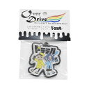 Over Drive ミニ四駆 「ドラテル」 キーホルダー ブラック (オーバードライブ)