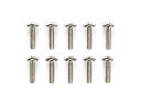 タミヤ ミニ四駆AOパーツ AO-1048 2x8mm トラスビス (10本) 10323