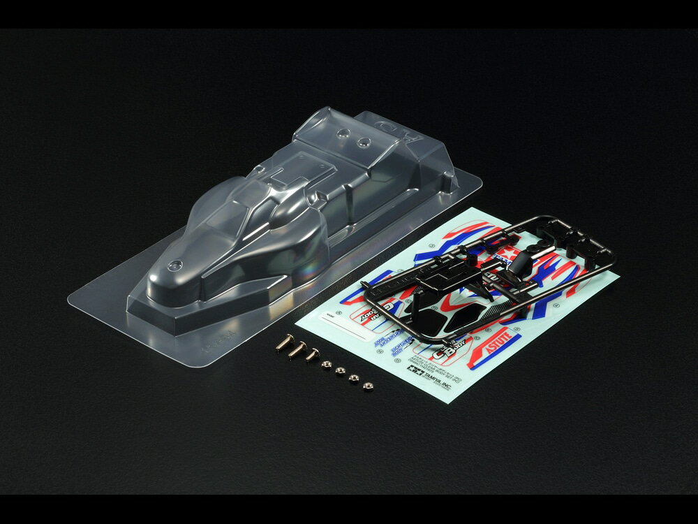 タミヤ ミニ四駆グレードアップパーツ No.494 アスチュート クリヤーボディセット(ポリカ) 15494