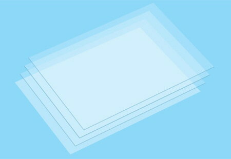 タミヤ チヂム透明プラバン B6サイズ (4枚) 70214