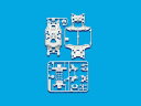タミヤ ミニ四駆特別企画商品(パーツ) MS強化シャーシセット(ホワイト) 95246