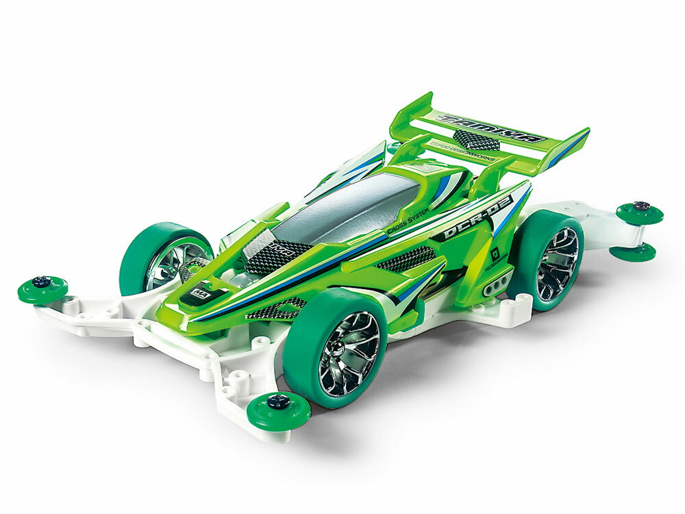 タミヤ ミニ四駆特別企画(マシン) 1/32 DCR-02(デクロス-02) 蛍光グリーンスペシャル(MAシャーシ) 95510