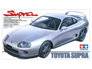 タミヤ 1/24 スポーツカーシリーズ No.123 1/24 トヨタ・スープラ プラモデル 模型 スケールモデル 24123