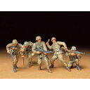 タミヤ 1/35 ミリタリーミニチュアシリーズ No.196 ドイツ歩兵 アタックチームセット 35196