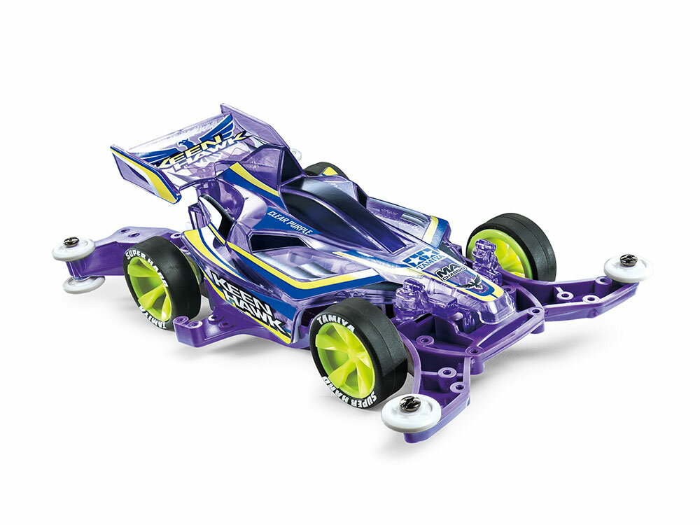 タミヤ ミニ四駆特別企画(マシン)1/32 キーンホークJr. クリヤーパープルスペシャル (MAシャーシ) 95399