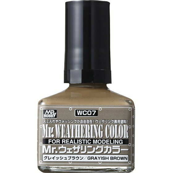 GSIクレオス Mr.ウェザリングカラーグレイッシュブラウン 40ml WC07 クレオス 塗料