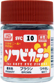 GSIクレオス SVC10 ソフビカラー ブラウン 18ml クレオス 塗料 塗装用品