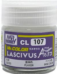 GSIクレオス CL107 Mr.カラー ラスキウス・アウラ 亜麻色 10ml 模型用塗料 CL107
