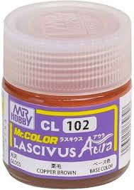 GSIクレオス CL102 Mr.カラー ラスキウス・アウラ 栗毛10ml 模型用塗料 CL102