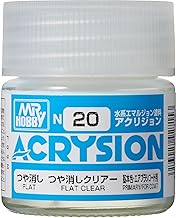 GSI クレオス(GSI Creos) GSIクレオス アクリジョンカラー つや消しクリアー つや消し 10ml 模型用塗料 N20