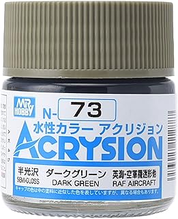 GSIクレオス アクリジョン ダークグリーン 10ml 模型用塗料 N73