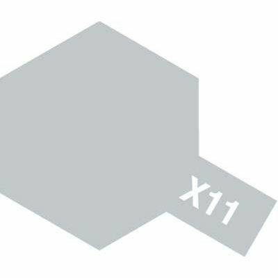 タミヤ アクリルミニ(光沢) X-11 クロームシルバー 81511