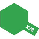 タミヤ アクリルミニ(光沢) X-28 パークグリーン 81528