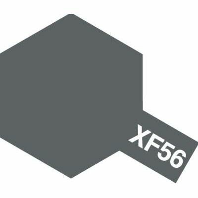 タミヤ アクリルミニ(つや消し) XF-56メタリックグレイ 81756...