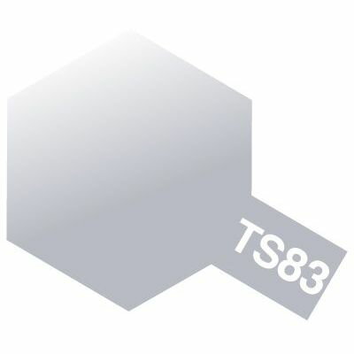 タミヤ タミヤスプレー TS-83 メタルシルバー 85083