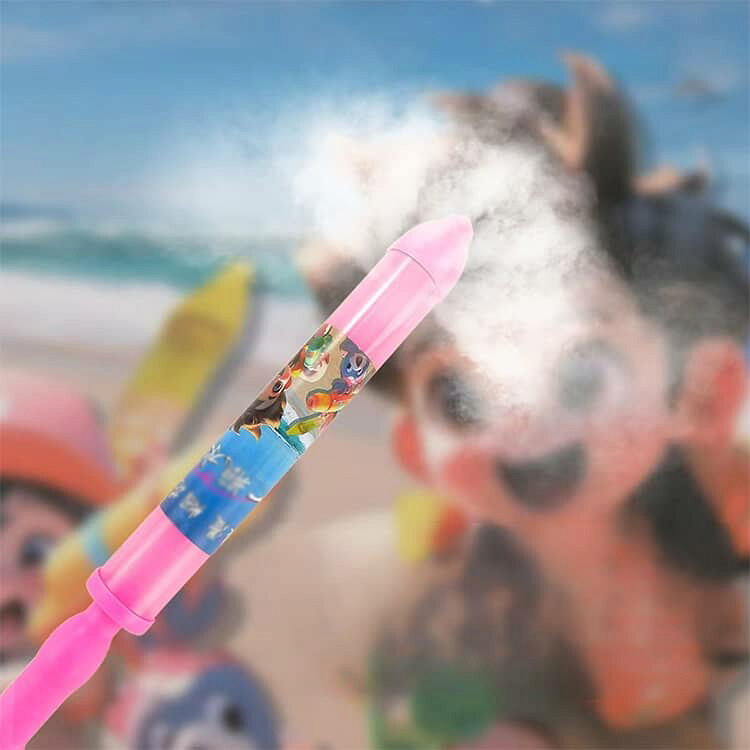 ホビールートの【2本セット】水鉄砲 おもちゃ はなび 大人 花火 ウォーターガン 水ピス 水遊び 加圧式 おもちゃ 水てっぽう 超強力 ウォータースプレー ロマンチックな花火 ウォーターガン 子供 【2本セット】水鉄砲 きれい 親子ゲーム お風呂 夏祭り ビーチ アウトドア 暑対策｜アングル3