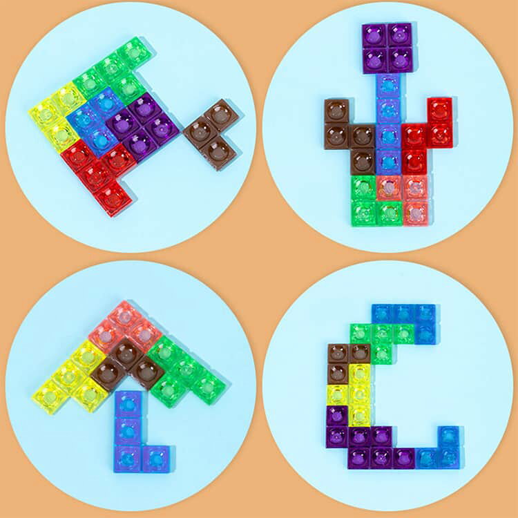 3D グッズ テトリスゲーム 大人 パズル おもちゃ テトリス テトリス 子供 ベビー ...