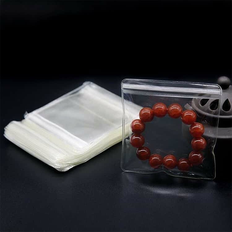 ジュエリー袋 ビニール pvc パッキング 200個入 200個入 クリア ミニ 包装袋 チャ...
