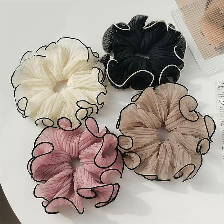 2個セット 大人 ヘアゴム まとめ髪 ヘアアクセサリー 卒園式 シュシュ かわいい 大...