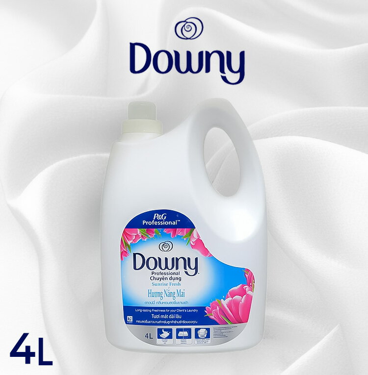 ダウニー アジアンダウニー 4L サンライズフレッシュ 柔軟剤送料無料 downy 大容量 濃縮 濃縮タイプ 本体 特大 洗濯 ボトル ランドリー 液体 輸入柔軟剤 液体柔軟剤 洗濯柔軟剤 洗濯用 洗濯用品 輸入 アジア