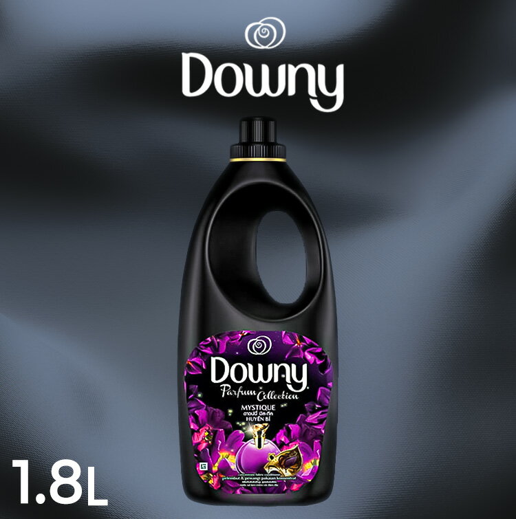 アジアンダウニー　ミスティーク　1.8Lパルファムミスティック 柔軟剤 ベトナムダウニー Downy 液体柔軟材 洗濯用品 部屋干し 梅雨 洗濯