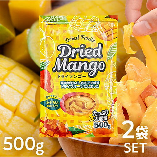 ドライマンゴー 1kg タイ産 ドライフルーツ 500g×2袋 マンゴー 送料無料 500g×2 2袋 ドライ マンゴー フルーツ 訳あり 不揃い おやつ 大容量 保存食 非常食 携帯食 スイーツ タイ産 ギフト プレゼント