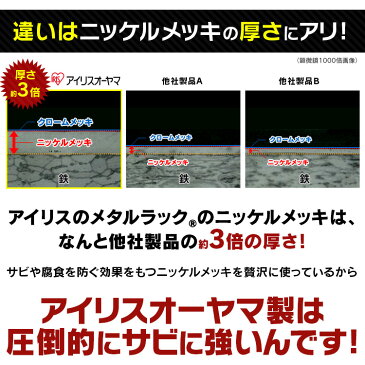 カラーメタルラック ポールフック CMM-15PF ホワイト ブラック ブラウン メタルラック カラーメタルラック 収納 棚 オープン棚 インテリア メタルラックシリーズ アイリスオーヤマ