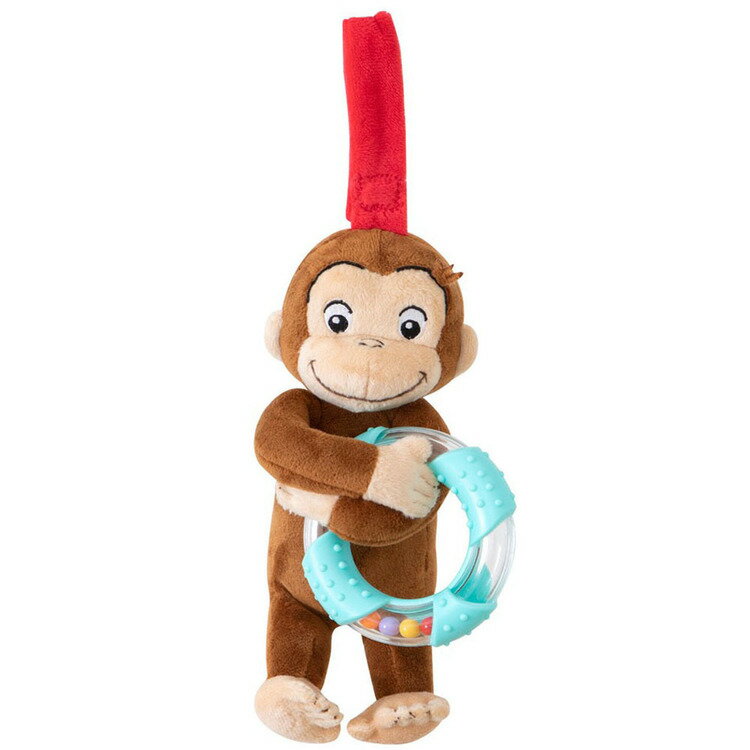 玩具 おもちゃ ベビー おさるのジョージ リングラトル おさるのジョージ リングラトル ジョージ ラトル リング ベビートイ ラトル お出かけ