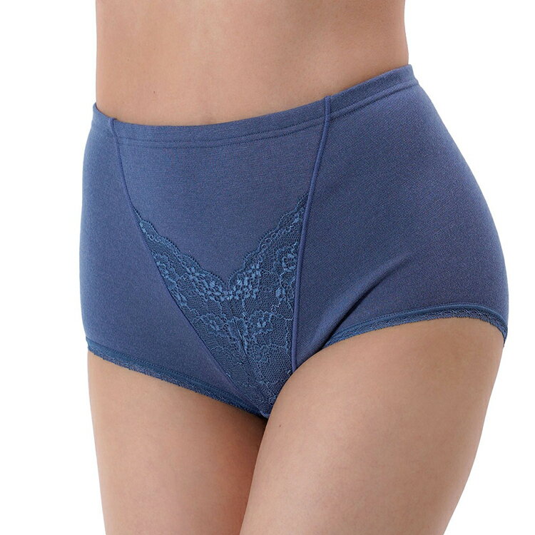 レディース 満足 美温活 湯たんぽ心地 ショーツ 無地 前側レース スタンダードタイプ 深ばき 吸湿発熱 37-4807F送料無料 福助 お腹部分2重 ふくすけ フェムケア プレゼント Fukuske M L ブラック レッド アイボリー ダークデニム 【メール便】