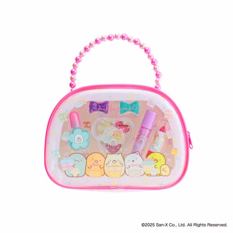 すみっコぐらし おでかけメイクバッグ　GT　ピンク 251035キッズコスメ すみっコぐらし すみっこぐらし..