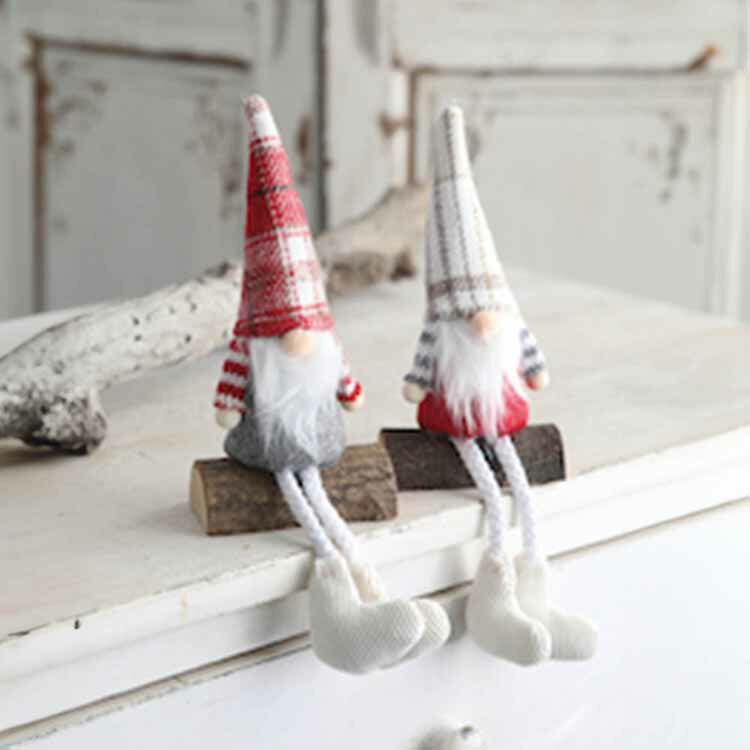 シッテイングノーム 2種アソート OZ-20クリスマス イベント クリスマス準備 オブジェ コベント ...